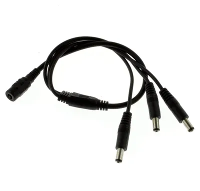 Zdjęcie produktu dla DC 312073 - Rozdzielacz 1:3 - 5,5/2,1 mm; Rozdzielacz zasilania DC - do taśm LED