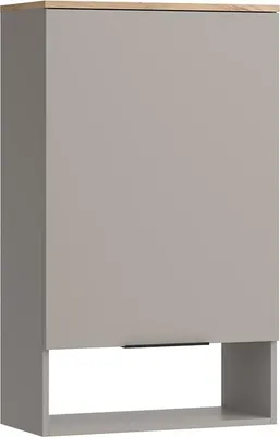 Zdjęcie produktu dla Półka ścienna Vicco Wido Szary 60 x 100 cm z drzwiami, Model 56610