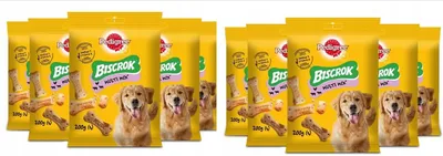 Produktbild von Pedigree Biscrok - würfelförmige Hundekekse 10 x 200g