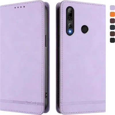 Obrázek produktu pro Pouzdro pro Honor 20 Lite/Honor 10i, retroPolyuretankožené flip pouzdro s stojánkem a přihrádkami na karty Fialový