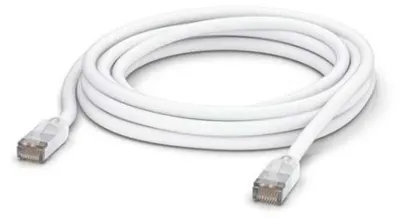 Produktbild von Ubiquiti UACC-CABLE-PATCH-OUTDOOR-5M-W, 5 m, Cat5e, S/UTP (STP), RJ-45, RJ-45, Weiß
