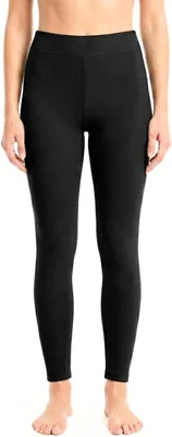 Productafbeelding van Thermolegging dames - 100% merinowol - 250 g/m² - Hoge taille - Buikcontrole