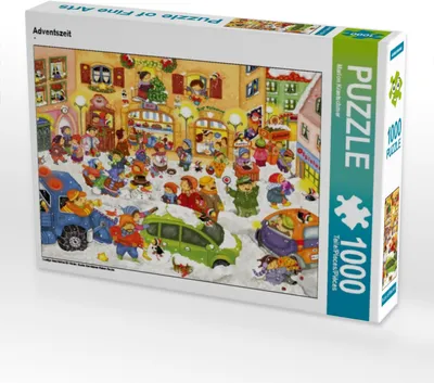 Produktbild von Calvendo Adventszeit 1000 Teile Puzzle quer 640x480mm, Kraetschmer Marion; 7346766