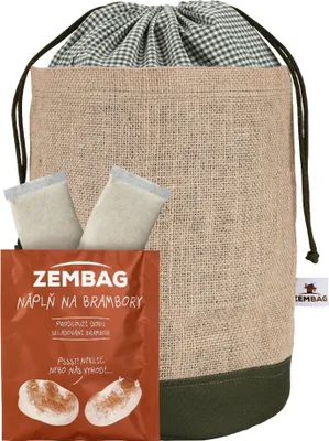 Produktbild von Olivgrüner Zembag für 5 kg Kartoffeln