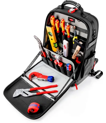 Imagen del producto de Mochila Herramientas Modular X18 Para Fontanero 17 Pzas.