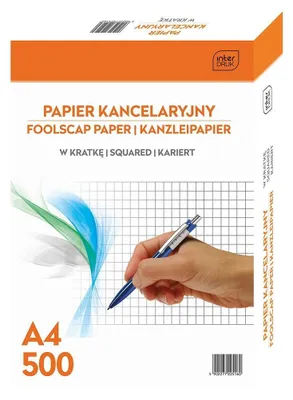 Obrázek produktu pro Kancelářský papír Interdruk A4 šachovnicový 500 listů 70g/m²