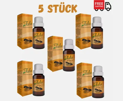 Produktbild von Tala Ameiseneiöl 5er Pack, Karınca yumurtası yağı - Egg oil of Ant, Aceite de huevo de hormiga, Haarentfernung gegen Haarwuchs, Tala Ant, hair removal