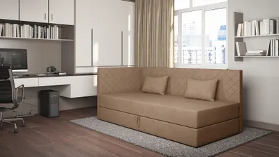 Obrázek produktu pro Válenda s úložným prostorem 90x200 ALAMO 4 - béžová
