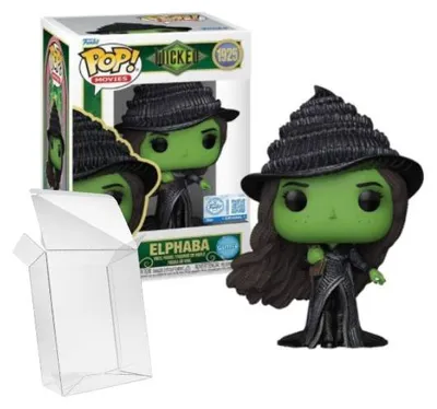 Immagine prodotto di Funko Pop! Movies: Wicked - Elphaba #1925 (Glitter) Edizione speciale esclusiva