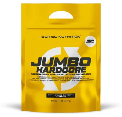 Image de Gainers - Scitec Nutrition - Jumbo hardcore (5,355kg) - Saveur Chocolat Blanc