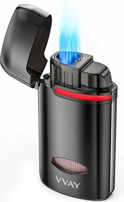 Zdjęcie produktu dla Zapalniczka Storm Jet Flame Gas Refillable 3 Jet Flames Black
