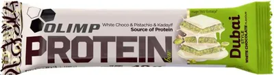 Immagine prodotto di Olimp Protein Bar – White Choco & Pistachio & Kadayif (Dubai Style) 40g