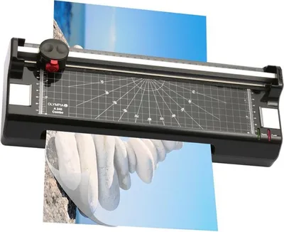 Produktbild von OLYMPIA A 240 Combo Laminier- und Schneidegerät DIN A4 silber/schwarz