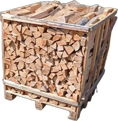 Produktbild von Buche trocken 25 cm - 1 RM Palette