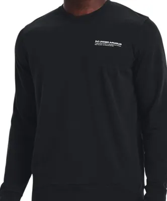 Produktbild von Under Armour Ua Rival Terry Logo Crew - 001 black, Größe:3XL