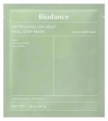 Zdjęcie produktu dla Biodance Refreshing Sea Kelp Real Deep Mask 4St.