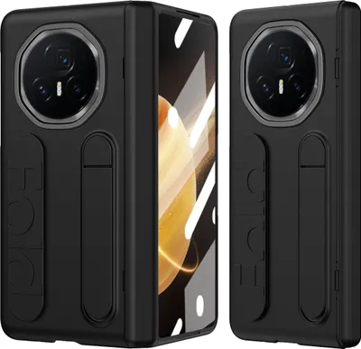 Immagine prodotto di Custodia con cinturino per Honor Magic V3 con protezione dello schermo, supporto e cerniera integrati, nero