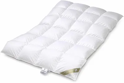 Produktbild von Hofmann Luxus Daunenbett Daunendecke Bettdecke 4x6 135x200 cm 100 % neue Daunen