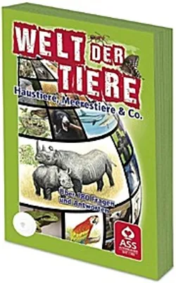 Produktbild von 22509801 - Quizfächer Welt der Tiere (DE-Ausgabe)
