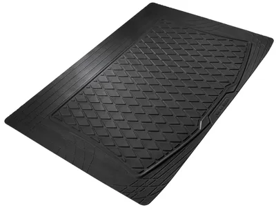 Image de WALSER CarComfort Tapis de coffre Safeguard, taille 120x80 cm, tapis caoutchouc universel découpable pour voiture, protection universelle pour coffre, tapis antidérapant