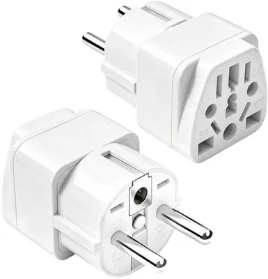 Obrázek produktu pro 2 kusy univerzální cestovní adaptér, svět na zásuvku