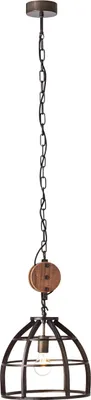 Produktbild von BRILLIANT Pendelleuchte 34cm Matrix schwarz IP20 E27 60 Watt dimmbar g. f. Normallampe