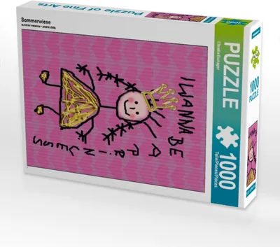 Produktbild von Calvendo Sommerwiese 1000 Teile Puzzle hoch 480x640mm, Burlager Claudia; 7275637