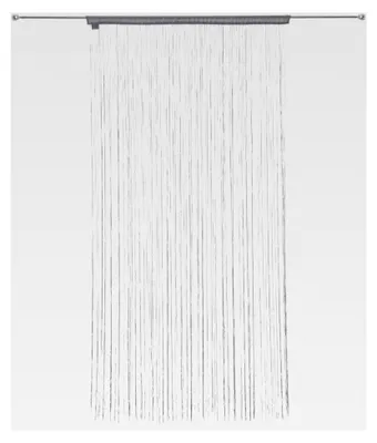 Produktbild von Fadenvorhang, 90 x 200 cm, grau