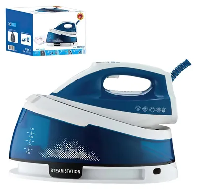 Zdjęcie produktu dla Żelazko parowe, powłoka nieprzywierająca, ergonomiczna konstrukcja, napięcie 220V