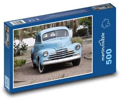 Obrázok produktu pre Puzzle 500 Klasické Modré Auto - martinpuzzle