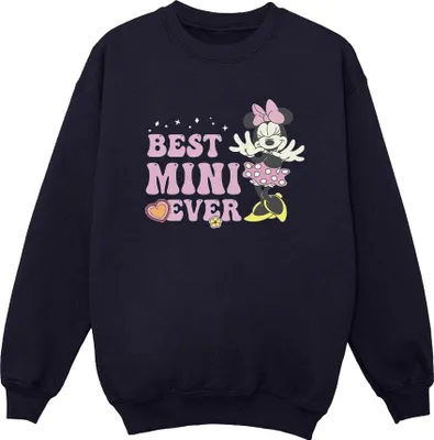 Produktbild von Disney - "Best Mini Ever" Sweatshirt für Herren BI40031 (L) (Marineblau)
