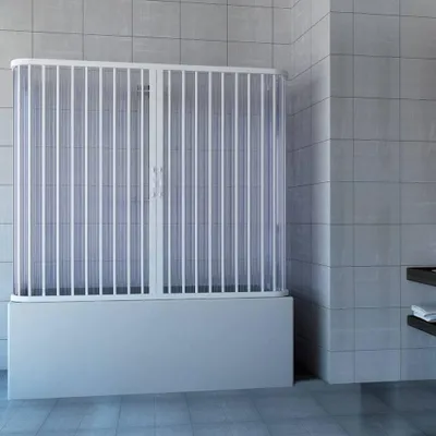 Immagine prodotto di Box sopravasca Nicla 3 lati 70x150x70cm con apertura centrale