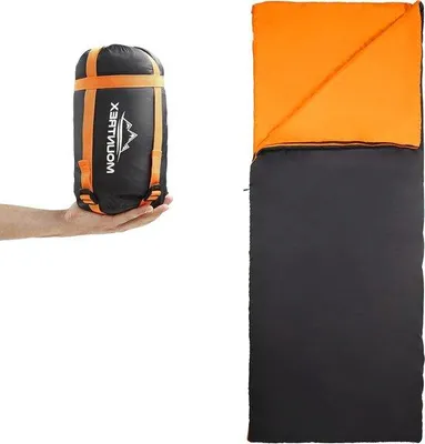 Obrázok produktu pre Ultralahký a kompaktný spací vak – ideálny na kempovanie, cestovanie a festivaly – 1 ks – 200 x 75 cm