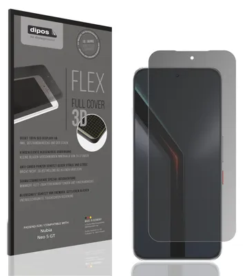 Produktbild von Full Cover Privacy Blickschutzfolie für Nubia Neo 5 GT Folie Anti-Shock
