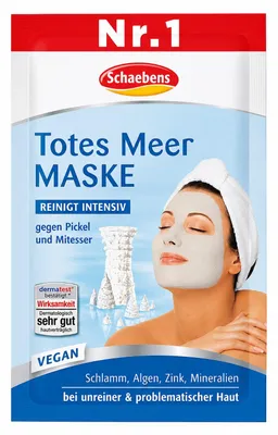 Produktbild von Schaebens 4003573020068, Reinigungsmaske, Frauen, Empflindliche Haut, Anti-Mitesser, Creme, 5 ml