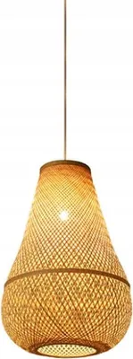 Immagine prodotto di Lampada a sospensione in bambù BOHO rattan legno Loft