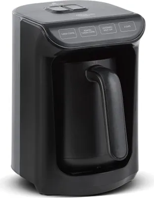 Produktbild von Karaca Hatır Kaffeemaschine mit Röstfunktion Turkische Kaffee Maschine Kaffeemaker Kaffeekanne Kaffeevollautomat 535 W Abschaltautomatik Kaffeebereiter