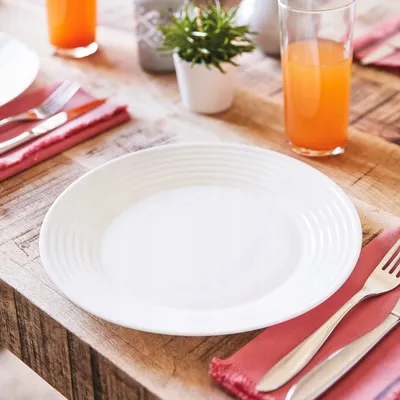 Produktbild von Luminarc Harena Teller Flach 25 cm Weiß 6er-Set