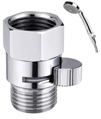 Productafbeelding van Afsluitventiel 1/2 inch hoekventiel, waterbesparend, voor douchekoppen en handdouches