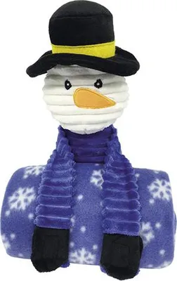 Produktbild von Nobby Plüsch Schneemann mit Decke
