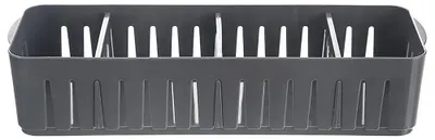 Image de Rangement d'épices - Organisateur à épices - 32 x 10,5 x 7 cm - Plastique - Gris