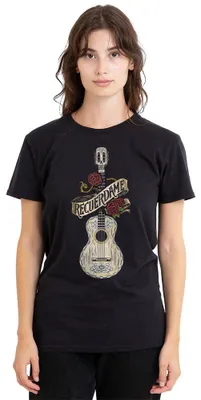 Produktbild von Disney Coco Recuerdame Ernesto'S Famous Guitar Damen T-Shirt, Schwarz, XL