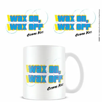 Productafbeelding van Pyramid International Cobra Kai mok, "Wax On, Wax Off"