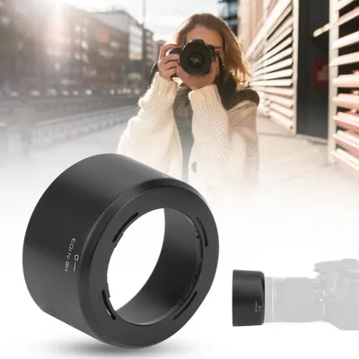 Zdjęcie produktu dla HB N103 ABS czarna osłona przeciwsłoneczna do aparatu Nikon 1 VR 30–110 mm f 3,8–5,6