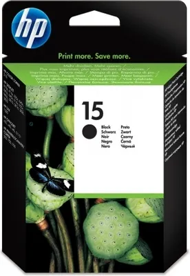 Immagine prodotto di C6615EN HP 15 Cartuccia originale nera per grandi stampe