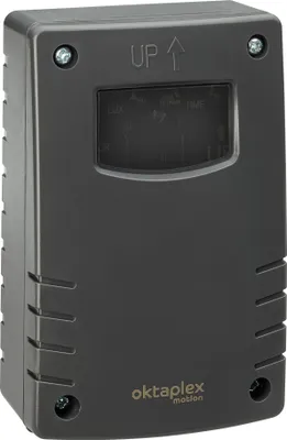 Produktbild von Oktaplex Dämmerungssensor außen IP65 Dämmerungsschalter mit Timer 230V anthrazit