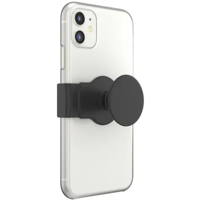 Produktbild von PopSockets PopGrip Slide Stretch pro váš MagSafe | Rozšiřitelná základna a úchyt pro smartphony a tablety | Držák na prsty | černá