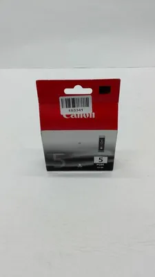 Produktbild von Canon PGI-5BK Tinte Schwarz, Foto schwarz, Tinte auf Farbstoffbasis, 1 Stück(e), 1640 Seiten
