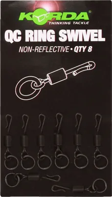 Produktbild von Korda Kwik Change Swivel - 10 Angelwirbel , Größe:8