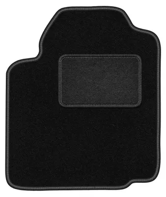 Immagine prodotto di Tappetino guidatore in moquette per Ford Fiesta MK5 1999-2002 (hatchback) – 1 pezzo, nero, su misura – Wielganizator LUX